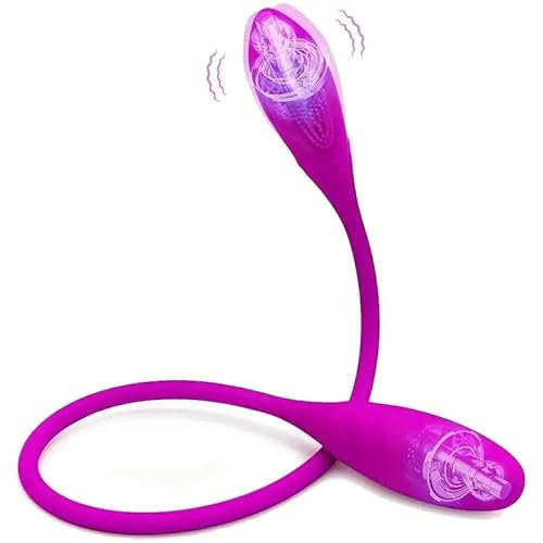 Buntune Paarvibrator Sex Spielzeug für Frauen und Paare Super Lang Doppel Dildo Vibrator mit 7 Vibrationsmodi für Sie Klitoris Stimulator G-Punkt Vibratoren Erotisches Vibratorstarb