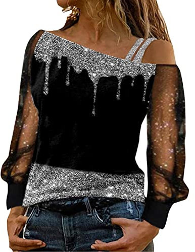 Opus Bluse Damen top Damen schwarz Baumwolle Mode Langarmshirt blusenshirt Damen Bekleidung Sale reduziert Bluse Damen weiß bauchfreie Tops Bluse 3/4 arm Damen Pullover Sommer lang