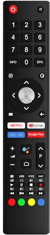 Télécommande TV de Remplacement pour ChiQ/Changhong/SABA – Compatible L32H7S, L40H7A, L50H7A, U55IP7UHD,etc - Aucun réglage requis