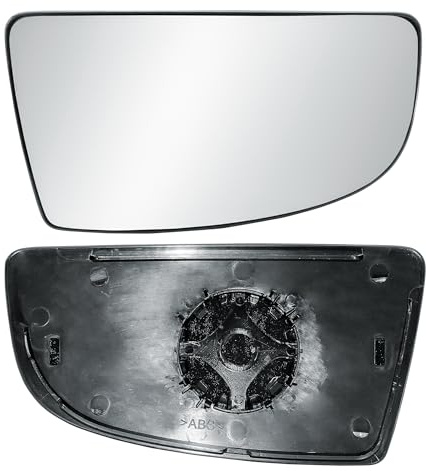 Reemplazo Espejo Retrovisor Exterior Derecho Lado Pasajero Vidrio Inferior Pequeno con Placa Trasera para Ford Transit V363 2014-2025