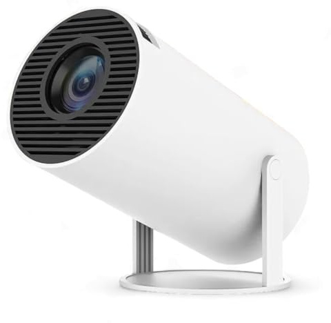 RESTEQ HD-projektor för hemmabio med Android 11, WiFi 6, Bluetooth 5.0, inbyggd bärbar projektor 1280 x 720