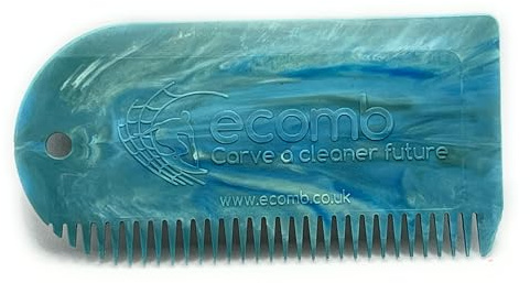 Surfboard Wax Comb - 100% Reclaimed Marine Waste Plastic (Tie Dye) Surf Board Wax Removal Tool