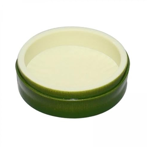 Baoblaze 2X Wasser Und Futternapf, Reptiliennapf, Kleine Dekorationen, Wassernapf, Reptilien Futternapf für Bartschlange, Hamster, Chamäleon