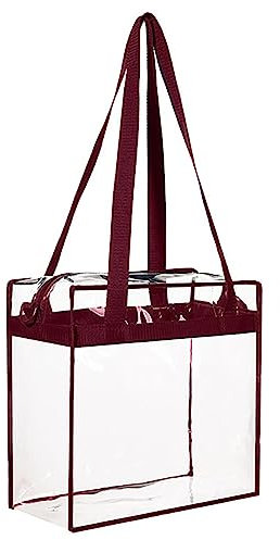 Sacs pour bébé, carré, grande capacité, sac de rangement de voyage, sac à bandoulière sacs grille-pain, Bordeaux, taille unique