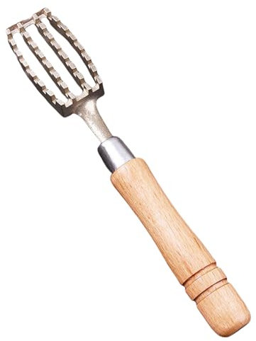 Brass Fish Remover Ergonomic Handle Scale Cleaner Efficient Fish Planer Kitchen Tool for Restaurant and Home