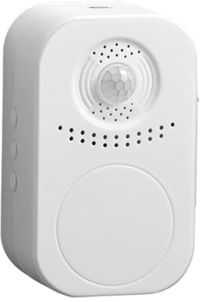 Dinger Door - Apartment Alarm | Wireless Open Door Sensor | Home Voice Motion | Induction Sensor Alert, Smart Entry Reminder, Bienv Device
