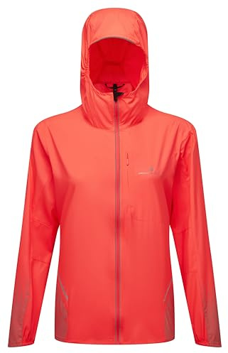 Ronhill Running Wmn's Tech Reflect Veste Corail/Reflet, Taille 12