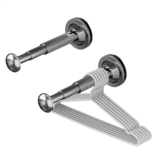 lemgyiamz Percheros De Pared, Colgador Pared, Colgadores Pared, Perchero, Colgadores De Ropa para Modernos Plegable Balcon, Dormitorio, Salón, Baño, Recibidor, Gris Plástico