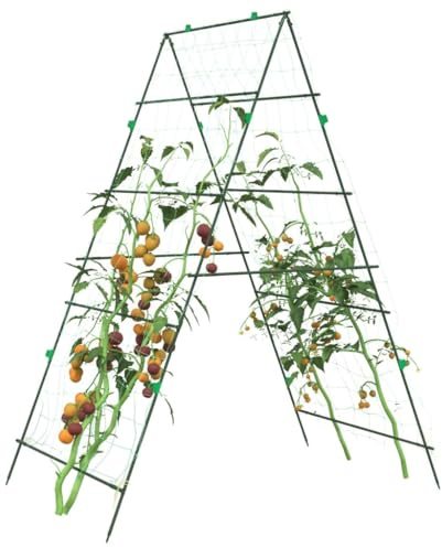Frdhee Banco de flores para salón, soporte para plantas, redes para plantas, 2 unidades, marco de acero, estable y ahorra espacio, ideal para salón, balcón y oficina