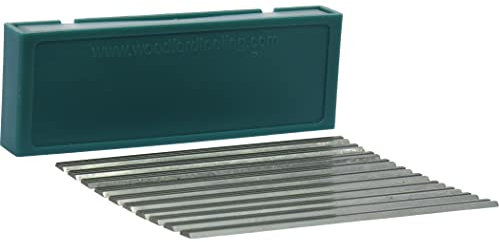 Xcalibur Tooling 82mm Cepilladora Cuchillas compatibles con Makita Bosch B&D Hitachi Pack de 10 Reversibles