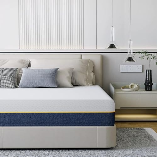 wowttrelax | Colchón de 140 x 190 cm de Altura 20 cm | Sistema Blue Latex | Ergonómico 7 Zonas de Confort | Reversible Verano/Invierno | Reversible Dos Durezos | Espuma Gel con Memoria de Forma