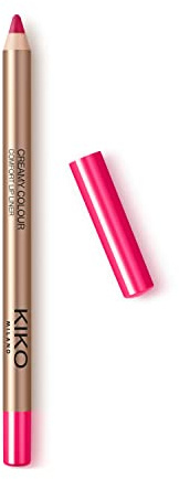 KIKO Milano Creamy Colour Comfort Lip Liner - Shade 15 Raspberry | Long-Lasting Pencil | Rich Colour | Precise Contour | Waterproof | Smudge-Proof