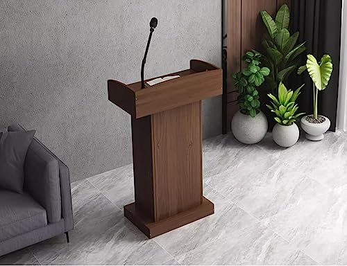 Rednerpult Lecterns Hostessenständer, 48 Zoll Hohes Podium Und Rednerpulte Mit Schubladen, Stift-/Bleistiftablage Und Aufbewahrungs-Empfangstheke For Den Unterricht In Kirchen, Messen – Bodenstehender