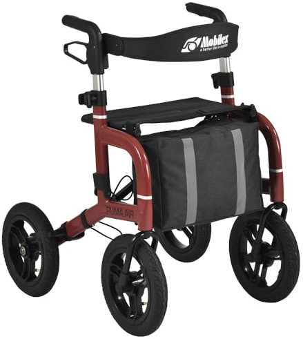 Mobilex Puma Air Outdoor Rollator rot