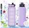 Vikaster Bottiglia acqua, Borraccia 1500ml, Senza BPA & Prova di Perdite, Borracce per Adulto, Outdoor, Sport, Trekking, Bici, Scuola, Ufficio, Yoga, Palestra, Campeggio