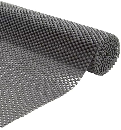 Aibulo Tapis Antidérapant 150x30cm – Rouleau de Tapis Antidérapant Multifonction pour Tapis, Tableau de Bord de Voiture, Fourgons, Tiroirs et Étagères – Sous-couche Lavable, Imperméable, Découpable à