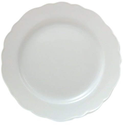 EKM Living Hutschenreuther Vorteilset 2 Stück Maria Theresia Weiss Speiseteller 25cm/Fa 02013-800001-10025 und Gratis 1 x Trinitae Körperpflegeprodukt