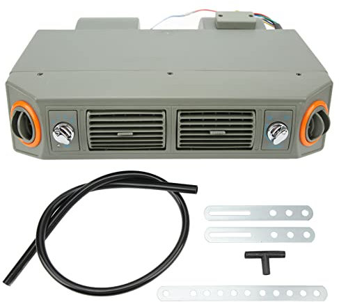 Conjunto de Acondicionador de Aire, Ajuste de Temperatura de 3 Velocidades bajo el Tablero AC para Coches Camiones RVs Campers (24V)