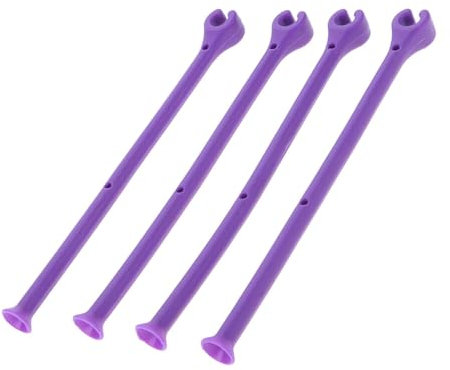 Dmuzsoih Staffa fissa per bicchiere da vino, supporto per bicchiere da vino per lavastoviglie - Portabicchieri 4X - Porta calice, porta bicchiere da vino, silicone per bicchieri da cocktail,