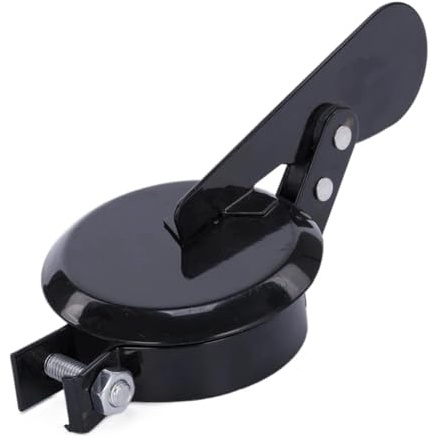 Lcyen avgasspjäll, avgasspjäll, traktor, regnluff, väderlock, 50 mm avgasrör, traktor för avgasrör, bil, skydd, klaff, kompatibel med grästraktorer, universell, svart