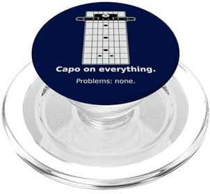 Capotasto per chitarrista acustico PopSockets PopGrip per MagSafe