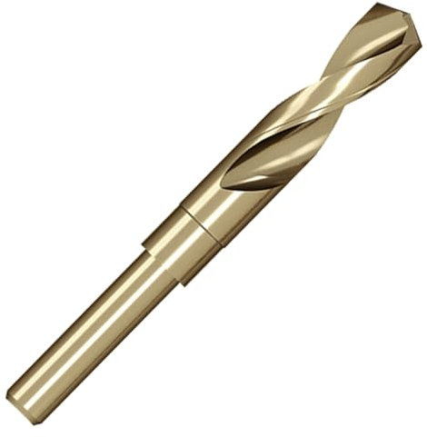 Meccion HSS-Co Broca para Metal 18mm Profesionales Brocas Helicoidal para Metal, Acero Inoxidable, Aluminio y No Ferrosos, Estándar DIN 338