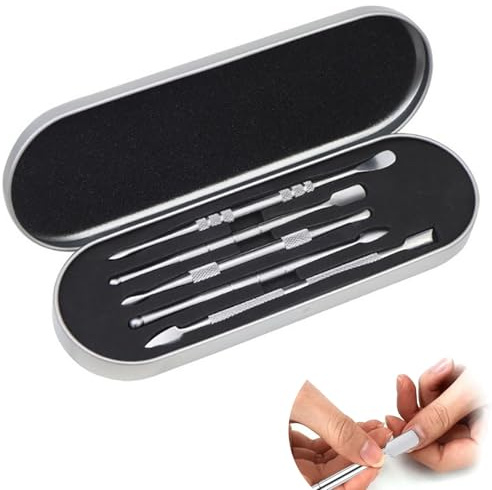Outils de Sculpture en Cire en Acier Inoxydable,5 PCS Double Extrémité pour Sculpter D'outils de Sculpture à la Cire Outils Outils de Sculpture pour Sculpter Détailler Sculpter des Poteries