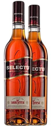 Ron Santa Teresa Selecto Extra Añejo 70 cl (Caja de 2 Botellas de 70 cl)
