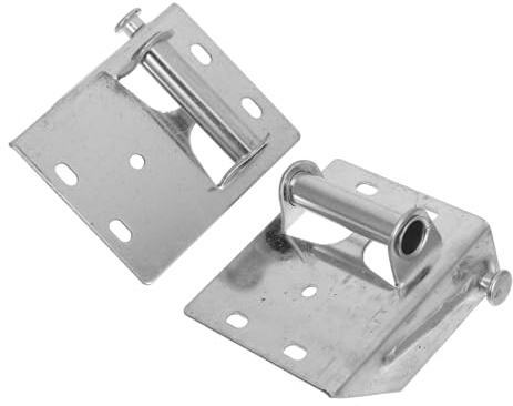 SOPOTUTU 2 piezas Soportes de Elevación para Puertas de Garaje de Soporte Inferior de Repuesto para Puertas Residenciales Accesorios Estables y Compatibles para Fácil Instalación