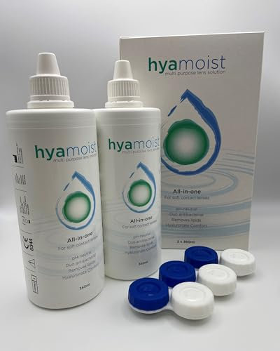 hyamoist All in One Kontaktlinsenpflegemittel 2 x 360ml