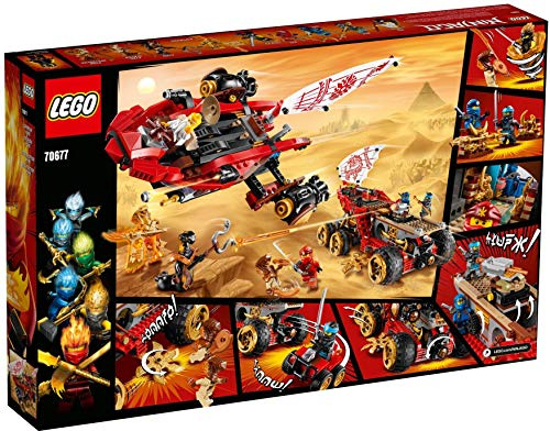 LEGO 70677 NINJAGO Land Bounty Vehicle, Action-packed Set with Snake Queen, Masters of Spinjitzu Playset
