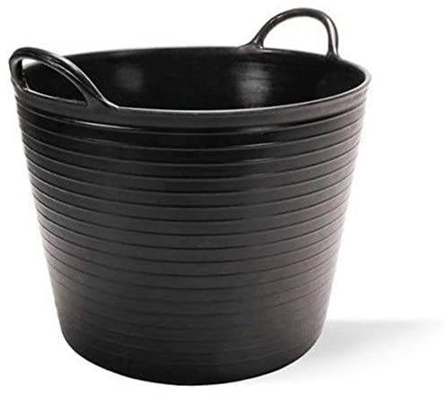 MUGAR- Capazo o Espuerta de Plástico/Polietileno de 42 litros- idóneo para la vendimia, recogida de aceitunas u otros productos agrícolas.- Ideal para la colada y otros usos domésticos.