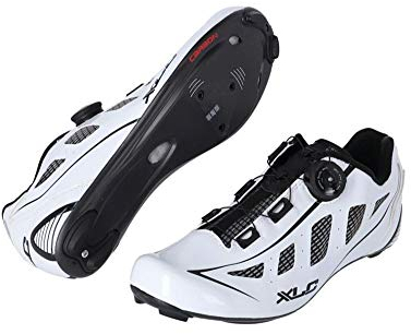 XLC Unisex – Erwachsene CB-R08 Road Schuhe Carbon, weiß, 46