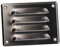 140x105mm Lüftungsgitter - Aluminium Abluftgitter mit Insektenschutz Abluft Zuluft Metall Gitter