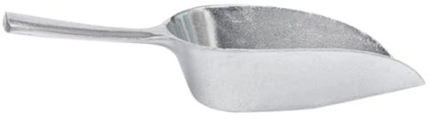 LOLIPPYY Cuchara de Hielo de Aleación de Aluminio Resistente Multifuncional para Hielo Picado Dulces y Cocina Mediano Ergonómico Ligera y Fácil de Usar
