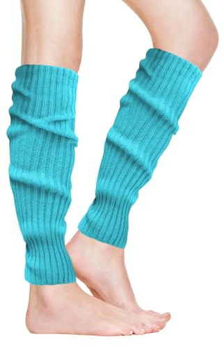 YEAMLTE Jambières Tricotées, 1 paire de Jambières Fluo, Guetre Fluo Annee 80-90, Guêtres Danse Femme, Jambiere Femme Pour Dames, Guetre Femme Hiver, pour Le Carnaval Féminin, L'hiver, Le Yoga