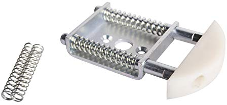 ATTAS MEA Gefederter Puffer für Profi-Line Typ 0 & Typ 1 – Einstellbarer Torpuffer mit zwei Federsätzen – Ideal für Schiebetore & Tore – Robuster Tür- und Toranschlag