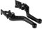 leve freno moto, 2 pezzi Leva frizione freno leva freno universale a doppio disco modificata per scooter moto da cross(Nero)