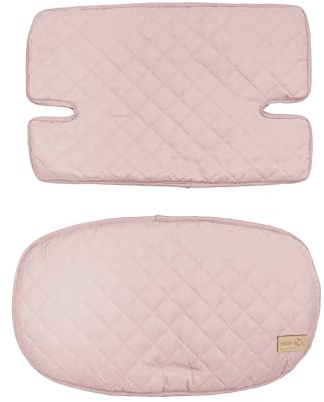 roba Cojín de Asiento - Funda de Asiento de 2 Piezas para todas Tronas Evolutivas Sit Up - Reductor de Asiento para Sillas de Bebé - Rosa