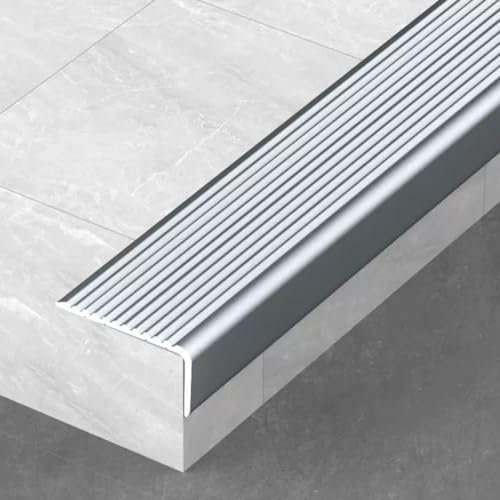 LIYI929GP Jardín Perfil De Borde De Escalera, Perfil De Borde De Escalera, Aluminio Borde De La Esquina De Seguridad, Fácil De Instalar Cantonera Protector Protector De Tira De Protección, 90cm