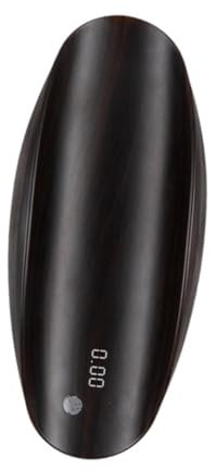 FLCPJGV Báscula electrónica para té, báscula pequeña para Regalo de cumpleaños, báscula electrónica para Cocina, báscula Digital para café, báscula para, Negro