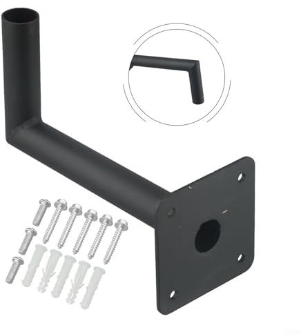 Heavy Duty Weather Vane Mounting Bracket, Suitable for Antennas and Outdoor Decorations with Rust Resistance