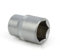 Weischer® - Steckschlüssel SW 19 mm | Antrieb 1/2 | Wellenprofil Sechskant | Stecknuss Nuss | Chrom-Vanadium