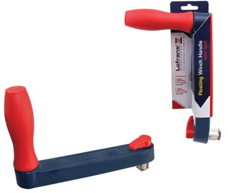 NAUTICA DREAM Lofrans Winch Handle 255 mm, Unisex-Adults, Everyday Users, Fashion Conscious, Watch, Plastic Strap, Floating With Lock