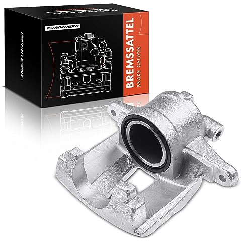 Frankberg Bremssattel Bremszange Vorne Rechts Aluminiumguss Kompatibel mit Corsa D Punto Evo Bipper Tepee Mito Nemo Kombi Doblo MPV Grande Punto Van Qubo Adam Replace# 93191696