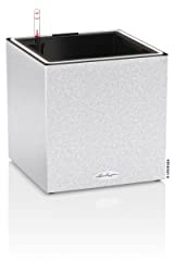 Lechuza Canto Stone 30 Low LED All-in-One Set quarzweiß 13637