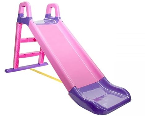 COIL Toboggan Extérieur Aire De Jeux pour Jardin Toboggan Enfant Extérieur - Toboggan Intérieur, Toboggan De Jardin Enfant Toboggan - Toboggan Autonome, Toboggan (Rose/Violet)