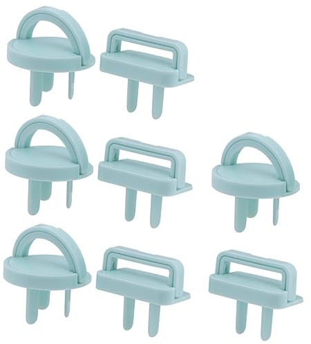 Toyvian Cubiertas De Enchufes 8 Piezas Cubierta Protectora Del Zócalo Tapas De Tomacorrientes Para El Hogar Tapas De Enchufe Para Bebe Familiar Cubrir Protector Enchufes Bebe
