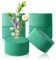 Gjinxi 6 bloques redondos de espuma floral para flores frescas y artificiales, kit de arreglos florales redondos de 3.15 pulgadas, bloques de espuma verdes para bodas, pasillos, fiestas, suministros