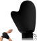 Self Tanning Mitt Applicator, Double Sided Glove Tanning, Tanning Lotion Thumb Fake Tan Mitten(Black)